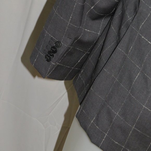 Domenico Vacca Super 130 Two Button Blazer 42R NWT - Picture 7 of 13